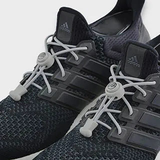 Aholic 壓釦免綁鞋帶2入組 - 反光深藍 歷史價格詳細信息