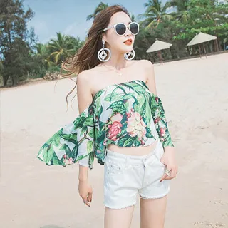 Biki比基尼妮泳衣，熱帶雨林情侶泳衣情侶男泳褲(男生購買區) 歷史價格詳細信息