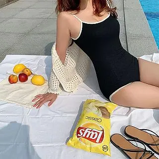 【SEASONS】泳衣運動也可以穿 (S-3XL) -14 歷史價格詳細信息