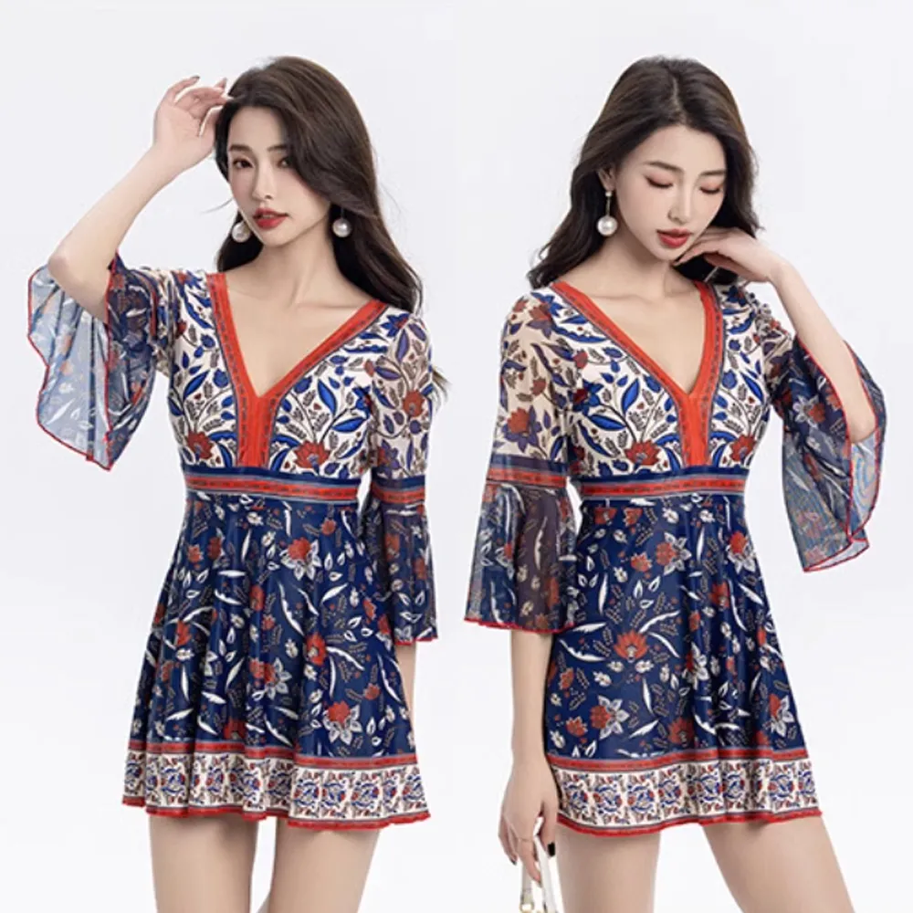 比基尼妮.大鯊長袖泳衣兒童泳衣泳裝(S-2L) 歷史價格詳細信息