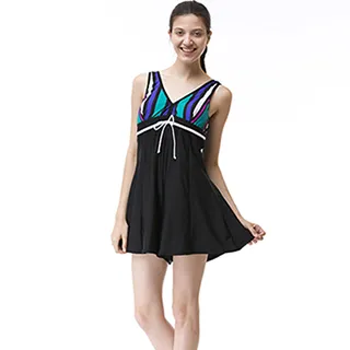 【Bich Loan】碧波連身寬口裙泳裝附泳帽13006108 價格比較,價格查詢,歷史價格詳細信息