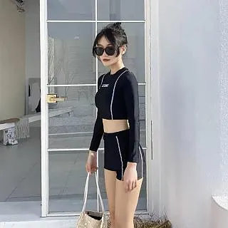 【SEASONS】高腰長袖三件套泳衣 -149 歷史價格詳細信息