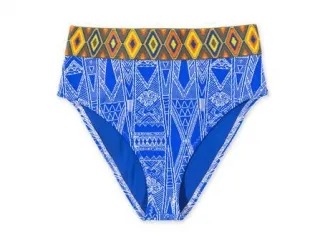 WET Swimwear COLBALT AZTEC RIEL BOTTOM 比基尼下身 歷史價格詳細信息