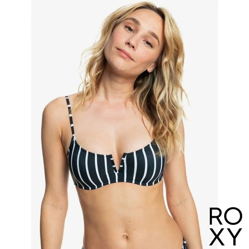 ROXY - PT BEACH CLASI TOP UW CHEK HL 比基尼 黑白 女款 女裝 女泳衣 女泳裝 歷史價格詳細信息