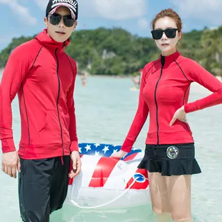 Biki比基尼妮泳衣，紅陽男泳褲五分褲情侶泳褲(男購買區) 歷史價格詳細信息