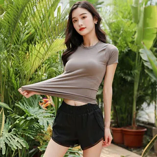 Biki比基尼妮泳衣，速達後一字寬鬆罩衫可內搭比基尼(單罩衫) 歷史價格詳細信息