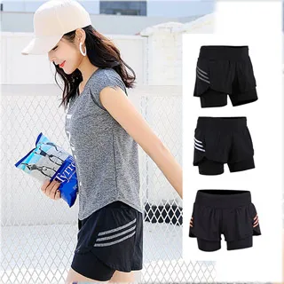 Biki比基尼妮泳衣，雙層清新速乾運動泳褲(單褲子) 歷史價格詳細信息