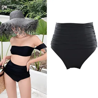 高腰泳褲女生防走光夏季薄款女健身運動假兩件防走光三分短透氣 歷史價格詳細信息