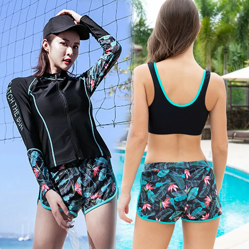 比基尼妮.泳衣迪希短袖側腰繩裙子二件式泳裝(S-XL) 歷史價格詳細信息