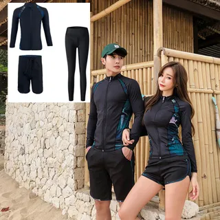 Biki比基尼妮泳衣，M-2L夏椰黑光泳衣兒童泳衣全家泳衣(單兒童 男孩) 歷史價格詳細信息