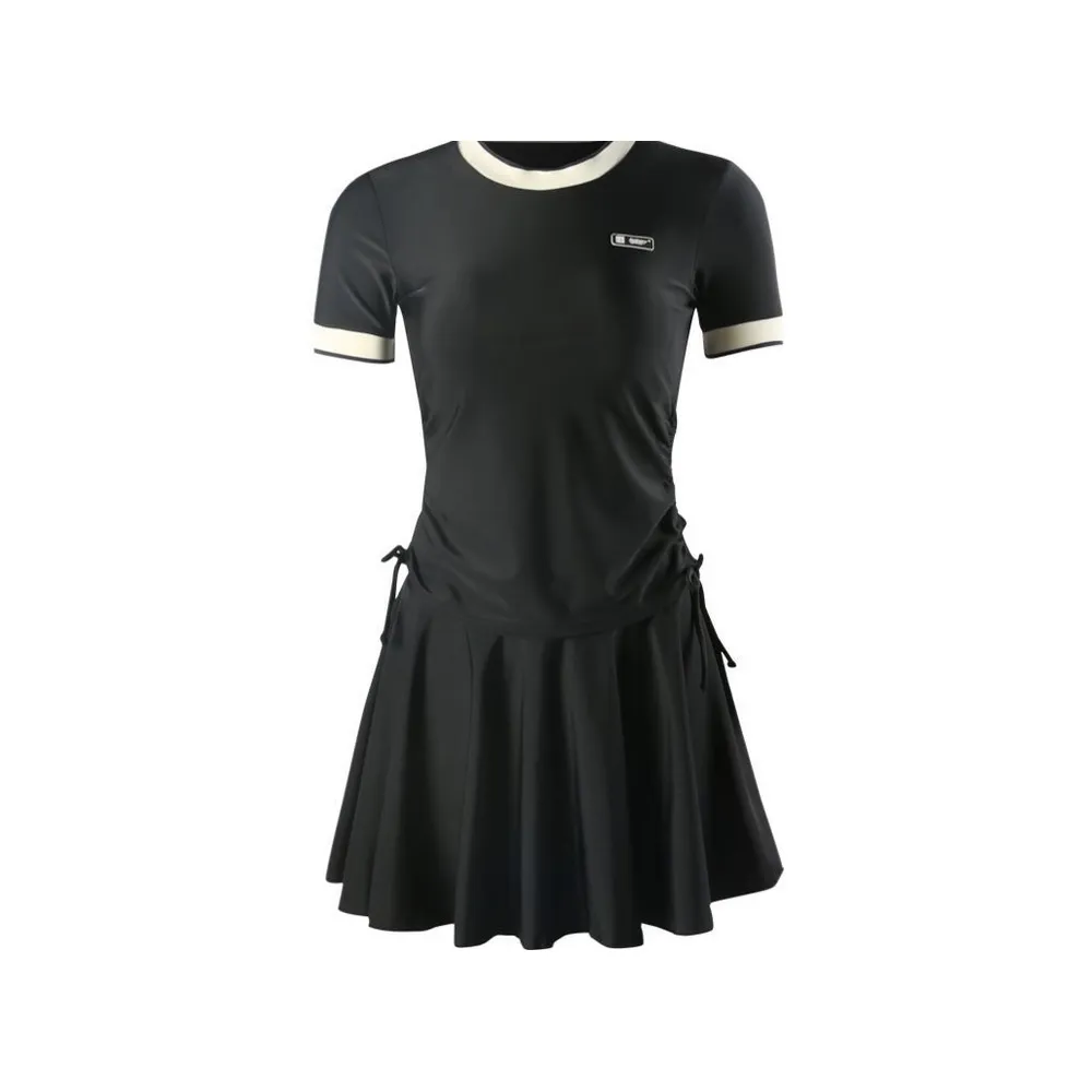 比基尼妮.泳衣泳裝淑媚強力遮手肉二件式大碼連身泳衣(M-5L) 歷史價格詳細信息