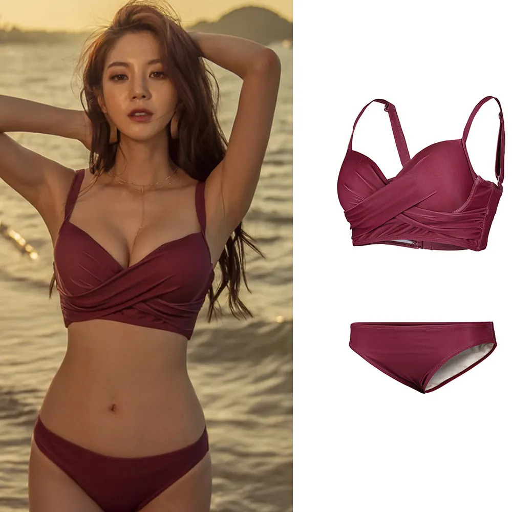 比基尼妮.雙肩學生無袖三件式短褲泳衣泳裝(M-3L) 歷史價格詳細信息