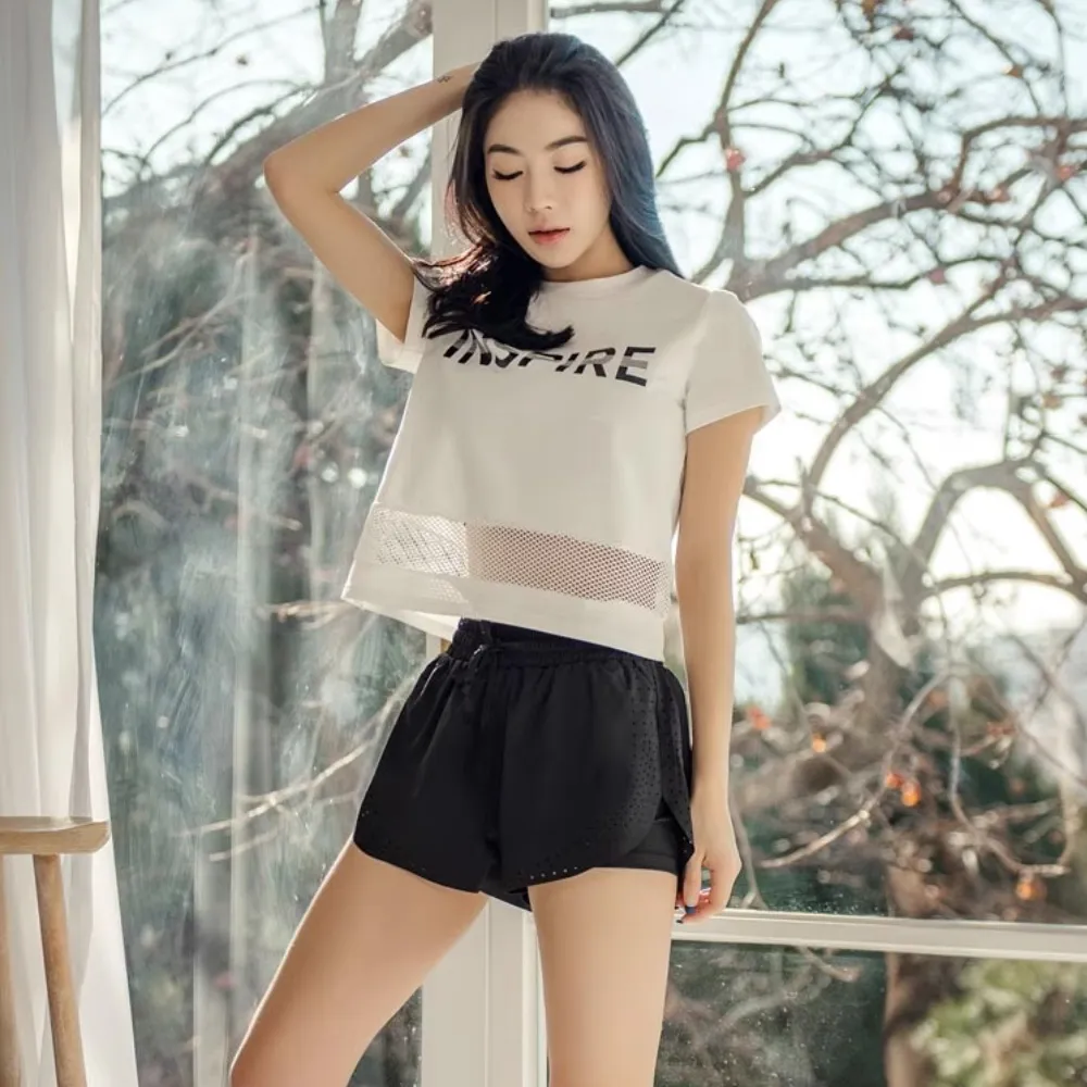 比基尼妮.莫米短袖露肚三件式泳衣短褲泳裝(M-XL) 歷史價格詳細信息