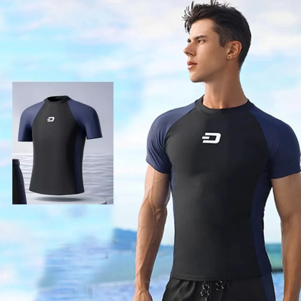 泳衣上衣單件藍色女式兩件式款泳衣泡溫泉專用運動背心內衣肩帶胸墊 歷史價格詳細信息