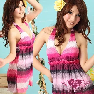 天使霓裳 泳衣 花采晴漾 三件式鋼圈比基尼泳裝(藍M~XL) 歷史價格詳細信息