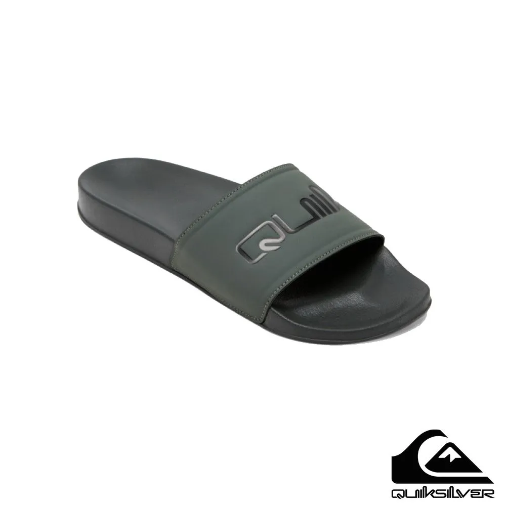 【QUIKSILVER】SESSIONS SLIDE 海灘拖鞋 軍綠 歷史價格詳細信息