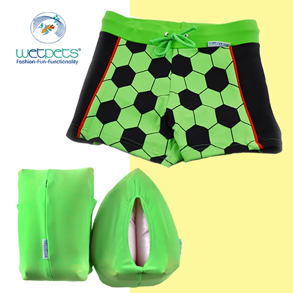 WETPETS 德國兒童泳裝組/男童泳褲/附臂圈/嬰幼兒-白星星紅 歷史價格詳細信息