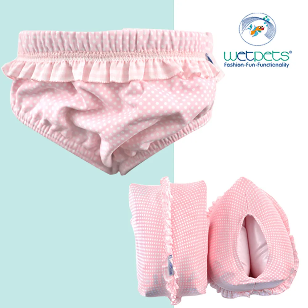 WETPETS 德國兒童泳裝組/男童泳褲/附臂圈/嬰幼兒-白星星紅 歷史價格詳細信息