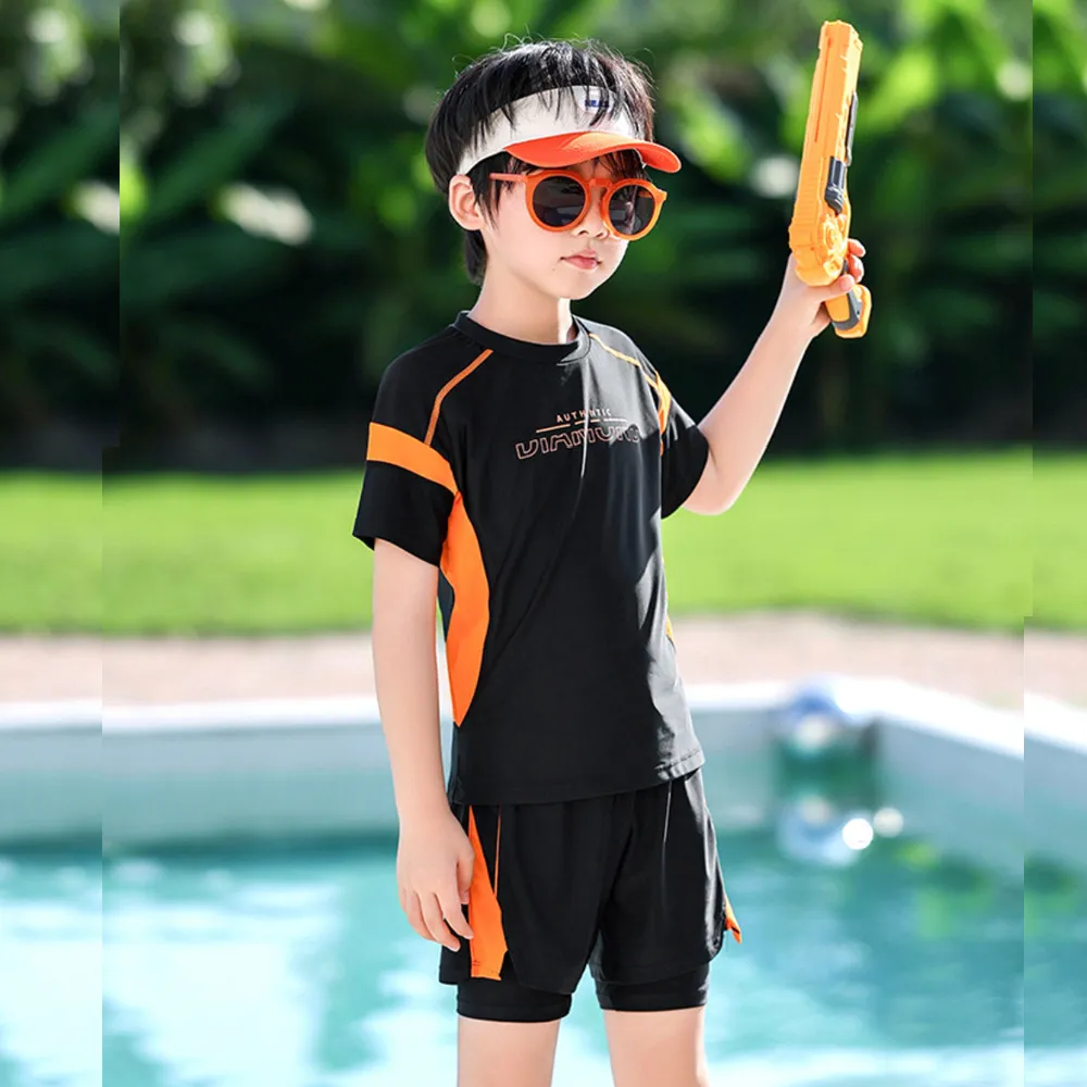 比基尼妮.英字雙層褲泳褲短褲單泳褲(M-XL) 歷史價格詳細信息