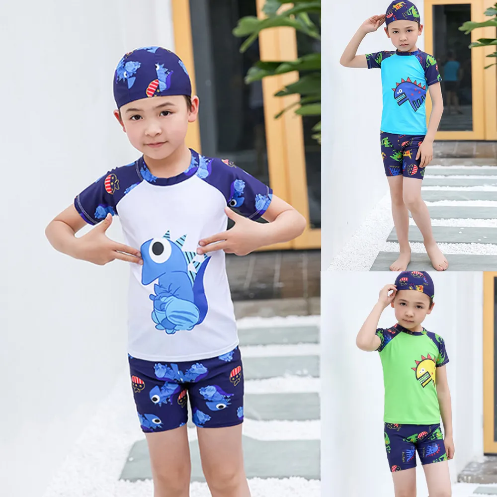 比基尼妮，兒童罩衫雷印泳衣外罩毛巾吸水連帽游泳小朋友(60cm) 歷史價格詳細信息