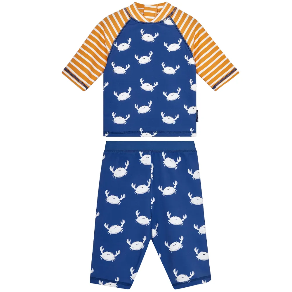 英國 JoJo Maman BeBe 嬰幼兒/兒童游泳浴巾_螃蟹(JJH3051) 歷史價格詳細信息