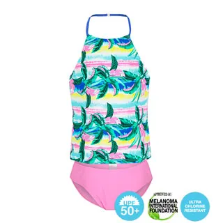 ★樂游小舖★澳洲鴨嘴獸兒童防曬泳衣 長袖防曬上衣+緊身褲套組 ◆花開系列◆(女童8-14歲) 歷史價格詳細信息