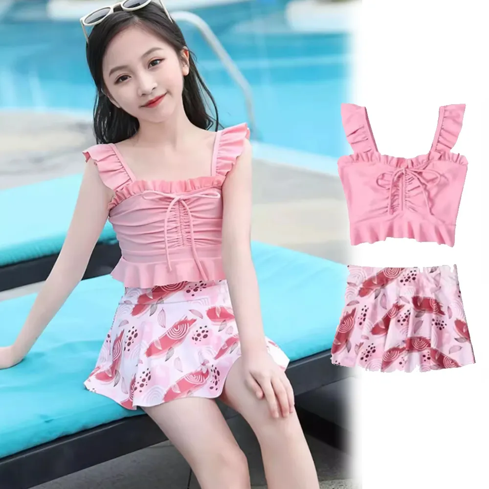 比基尼妮.大童泳衣米凱短袖前拉鍊裙子連身泳裝(S) 歷史價格詳細信息