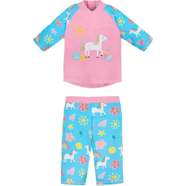 英國 JoJo Maman BeBe 兩件式泳裝+防曬護頸遮陽帽_JJG006 歷史價格詳細信息