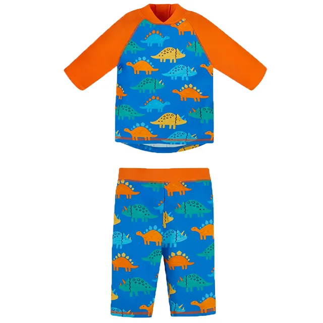 英國 JoJo Maman BeBe 兩件式泳裝+防曬護頸遮陽帽_JJG006 歷史價格詳細信息