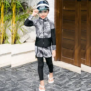 Biki比基尼妮泳衣，M-2XL樂迪長袖泳衣長褲泳裝浮潛 歷史價格詳細信息