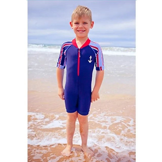 澳洲鴨嘴獸兒童泳衣 小男一件式連身泳衣 男4-8歲 海洋系列 歷史價格詳細信息