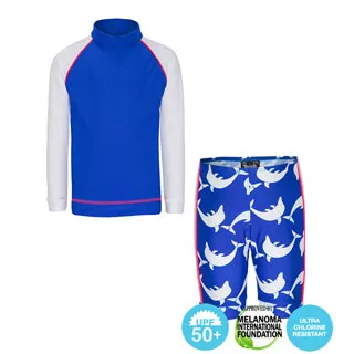 ★樂游小舖★澳洲鴨嘴獸兒童防曬泳衣 長袖防曬上衣+緊身褲套組 ◆花開系列◆(女童8-14歲) 歷史價格詳細信息