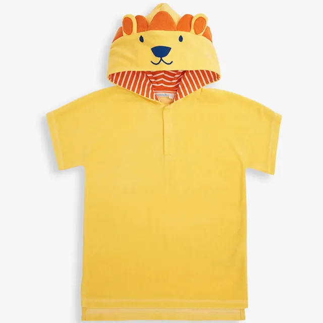 兒童游泳浴巾帶帽斗篷速干毛巾男女童寶寶浴袍保暖防曬沙灘吸水巾-奇點家居 歷史價格詳細信息