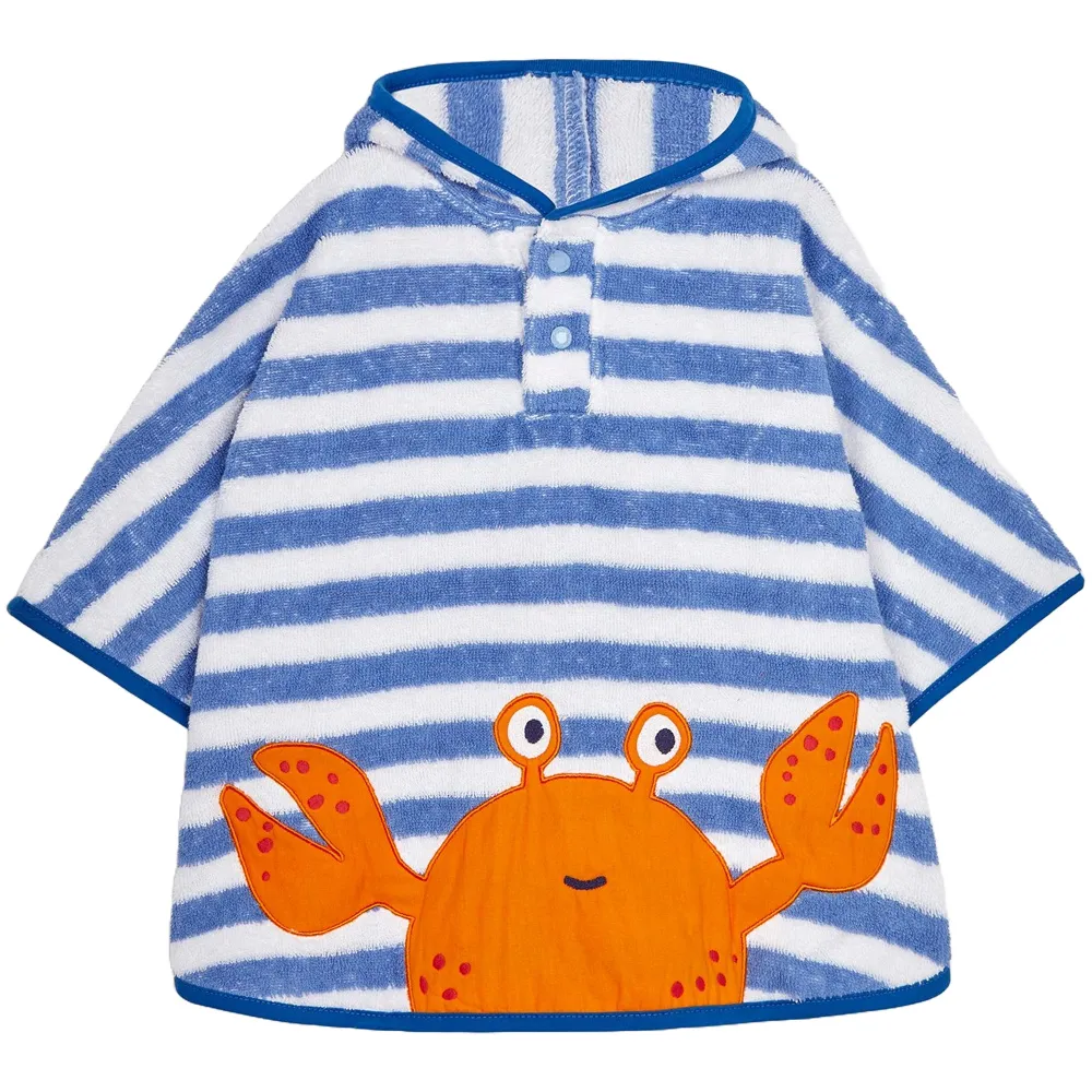 兒童游泳浴巾帶帽斗篷速干毛巾男女童寶寶浴袍保暖防曬沙灘吸水巾-奇點家居 歷史價格詳細信息