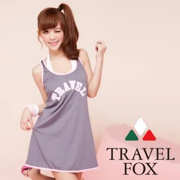 【TRAVEL FOX 旅狐】運動款連身三角泳衣-C21701 歷史價格詳細信息