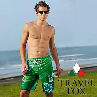TRAVELFOX 旅狐 大男寬口泳褲C19906 歷史價格詳細信息