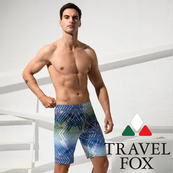TRAVELFOX 旅狐 大男寬口泳褲C19906 歷史價格詳細信息