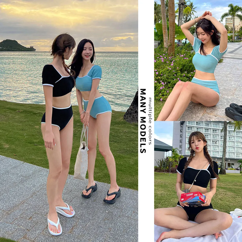 【STizi 史堤茲】女泳裝 高腰長袖泳裝 顯瘦時尚韓版 溫泉泳裝 衝浪服 女泳衣 泳裝(440) 歷史價格詳細信息