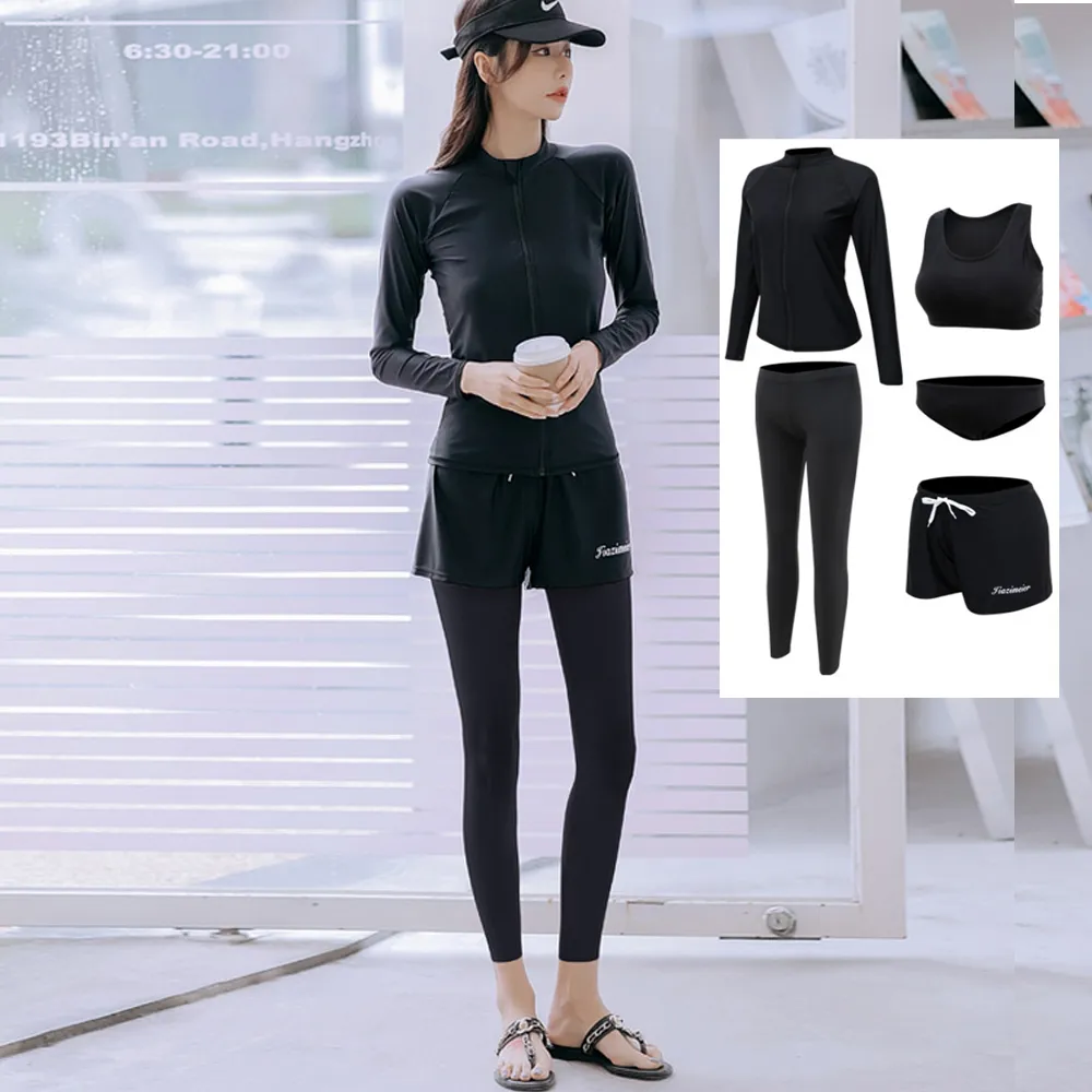 比基尼妮.泳衣蒂儂短袖網眼三件式大童泳裝(3-5L) 歷史價格詳細信息