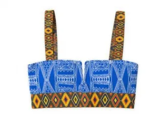 WET Swimwear COLBALT AZTEC RIEL BOTTOM 比基尼下身 歷史價格詳細信息