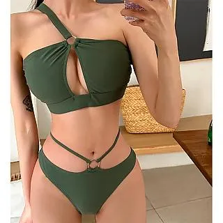 Bikini外單泳衣比基尼2021新款泳衣女士分體泳裝泳衣三件套B212W 歷史價格詳細信息