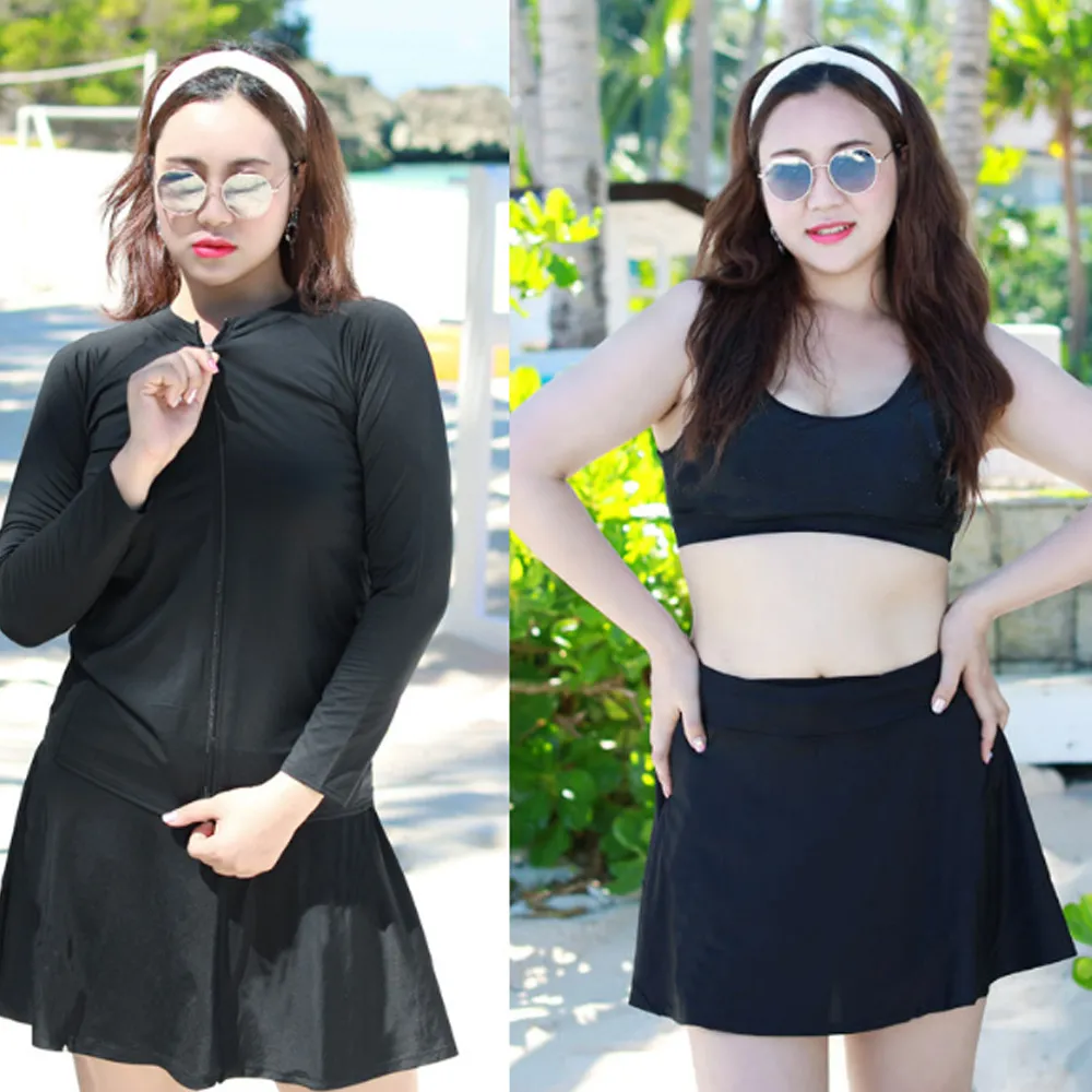 Biki比基尼妮泳衣，M-2XL樂迪長袖泳衣長褲泳裝浮潛 歷史價格詳細信息