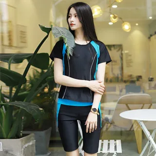 ????五折泳衣比基尼保守泳裝一件式式泳衣兩件式大尺碼寬鬆遮肚溫泉✤胖mm大尺碼泳衣女比基尼性感大胸集中爆乳泡溫泉高~皮皮卡 歷史價格詳細信息