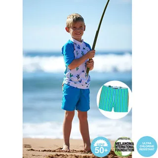 澳洲鴨嘴獸兒童泳衣  平口泳褲 小男2-14歲 迷彩 歷史價格詳細信息