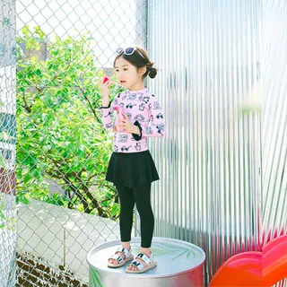 Biki比基尼妮泳衣，果汁長袖泳衣兒童泳衣小朋友(M-4XL) 歷史價格詳細信息