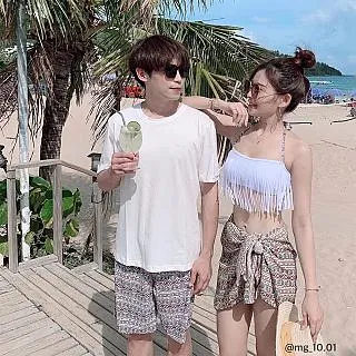 【SEASONS BIKINI】格子顯瘦連身泳衣 -83 歷史價格詳細信息