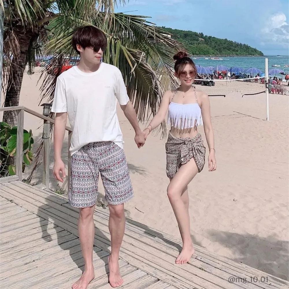 【SEASONS BIKINI】格子顯瘦連身泳衣 -83 歷史價格詳細信息