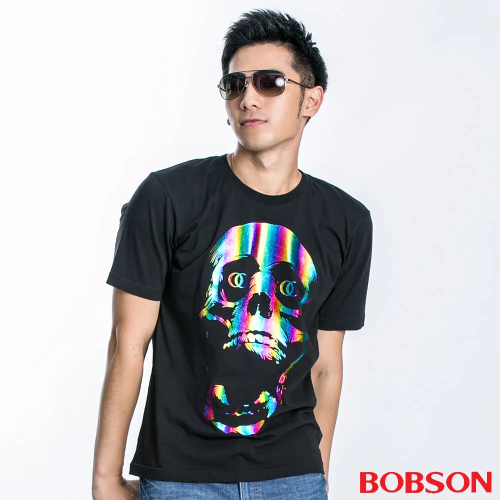 【BOBSON】男款短袖骷髏頭上衣(21044-88) 歷史價格詳細信息