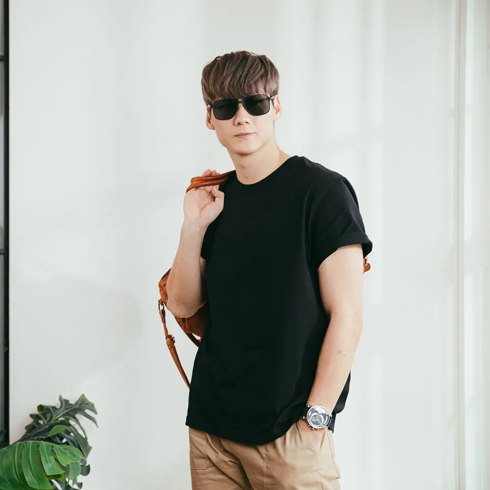 100%精梳棉重磅V領T恤 純棉 男上衣 短袖 棉T【R04】Uneed-MINTS名仕男裝 歷史價格詳細信息