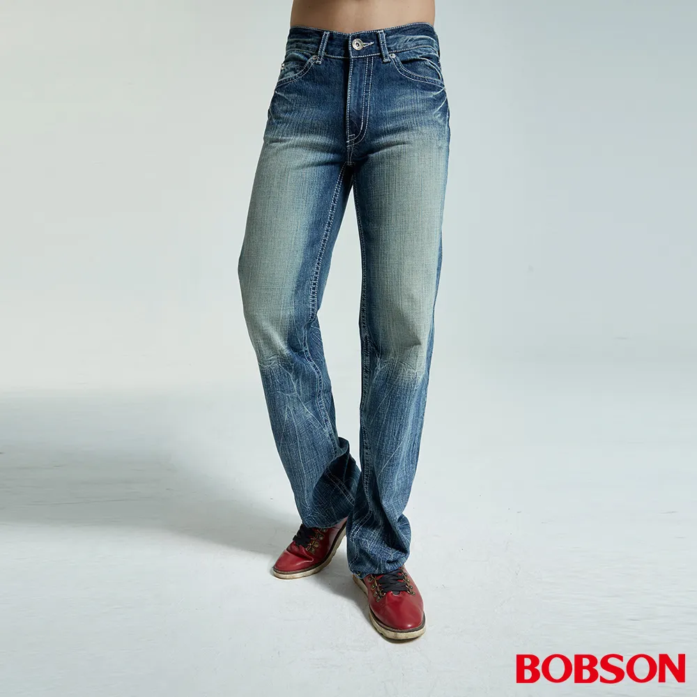 【BOBSON】男款中直筒褲(黑1732-87) 歷史價格詳細信息